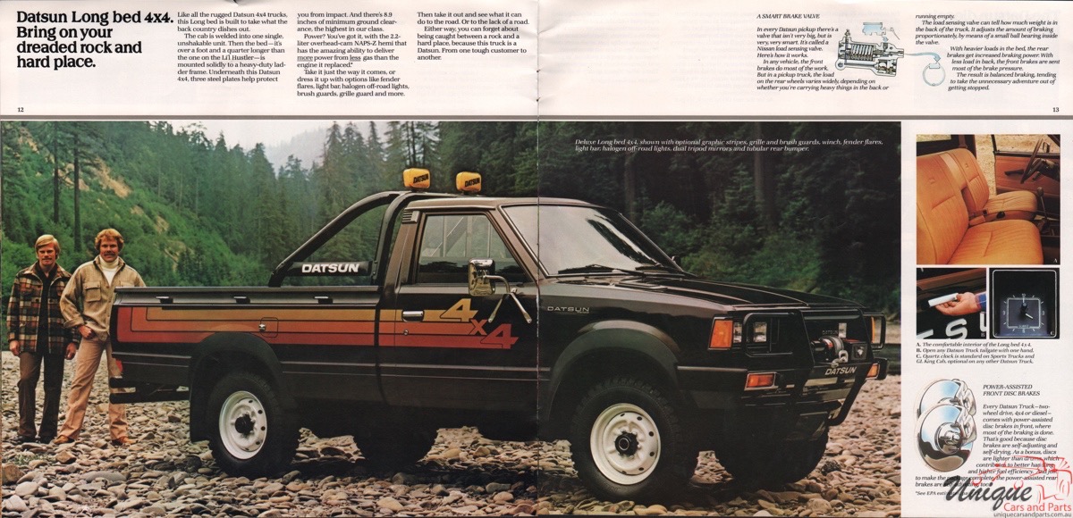 1982 Datsun Trucks Brochure Page 15